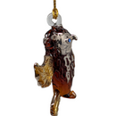 Egyptian Blown Glass Ornament - Owl - Christmas >> Ornaments >> Egyptian Glass - by Egyptian Museum - view 2