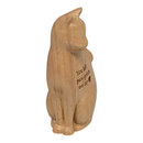 Wood Memorial Cat in Gift Box - Gift Shoppe >> Figurines - by Roman - view 3