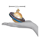 Saturn Glass Ornament - Christmas >> Ornaments >> Geographic - by Old World Christmas - view 4