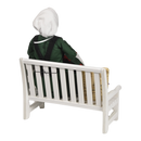 Amish Grandmother on Bench