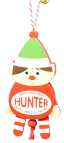 Dancing Wooden Ornament (E - J) -