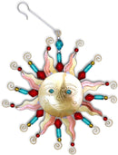 Summer Sun Ornament - Metal - by Pilgrim Imports