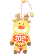 Dancing Wooden Ornament (L - Z) -