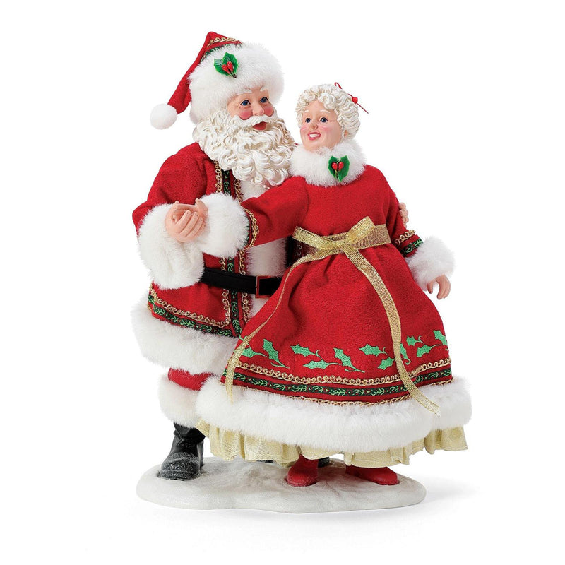 9 Ladies Dancing - Santa and Mrs. Claus