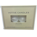 Votive Candles - White - Box 12 - Votives - by Biedermann & Sons