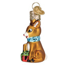 Gumdrop Mini Rudolph Glass Ornament