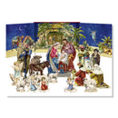 Bethlehem in Cardstock: Barbara Behr's Free Standing Nativity Revelation - Advent - by Coppenrath - view 3