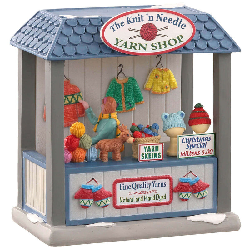 Christmas Market Booth - Knit & Needle Yarn Shop