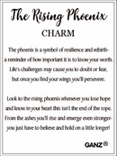 The Rising Phoenix Charm - Gift Shoppe >> Jewelry >> Charms and Worry Stones - by Ganz - view 3