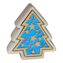 Color Changing Dolomite & Wood Decor - Tree - Christmas >> Decor - by Gerson - view 2