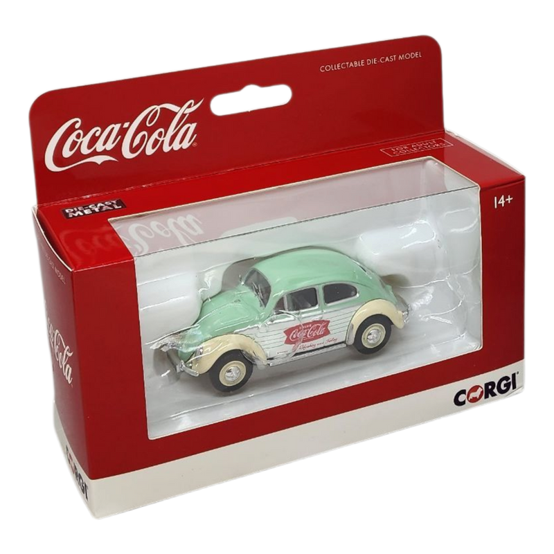 Volkswagen Beetle 1:43 Coca-Cola Retro Edition