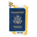 Passport Glass Ornament - Christmas >> Ornaments >> Geographic - by Old World Christmas - view 4