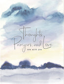 Thoughts and Prayers Sympathy  Card