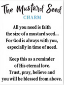 Mustard Seed Charm - A Symbol of Faith and Inspiration