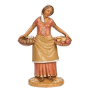 Villager Antonia for Nativity Scenes - 5 Inch Scale