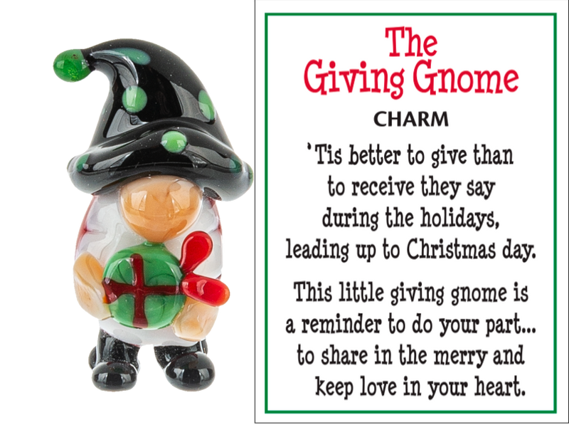 The Giving Gnome Charm