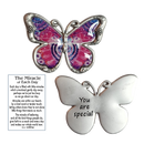 Butterfly Inspriational Pocket Charm -
