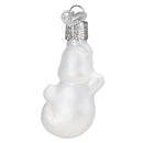 Gumdrop Mini Ghost Glass Ornament