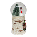 Musical Snowglobe with Cardinal Nest - 8 Inch
