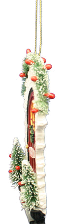 Red Door Personalizeable Ornament