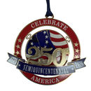 2026 Celebrate America Metal Ornament
