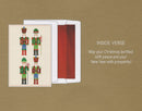 Foil Accented Embossed Cards (Four Nutcrackers)