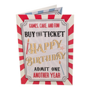 Buy the Ticket - Birthday Card - Gift Shoppe >> Greeting Cards >> Birthday - by Paper Images