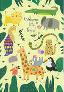 Welcome Little Friend   - New Baby Card - Gift Shoppe >> Greeting Cards >> New Baby - by Leanin Tree