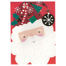 Jolly Santa Christmas Card