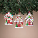 Clay Dough Gingerbread House Ornament - 5 Inch - - Christmas >> Ornaments >> Gingerbread - by Gerson
