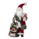 North Pole Post Santa Claus Figurine
