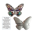 Butterfly Inspriational Pocket Charm -