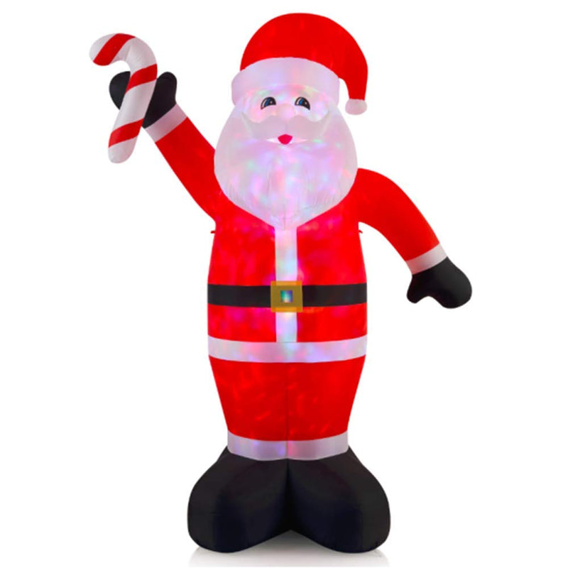 12 Foot Tall LED Lighted Inflatable Santa