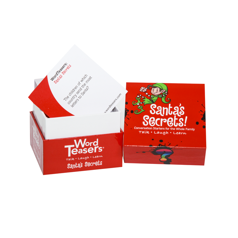 Santa's Secrets! - Word Teaser Card Game - The Country Christmas Loft