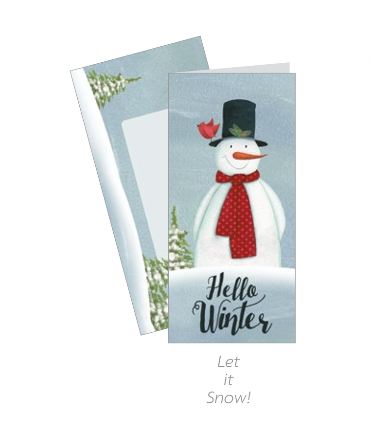 Tall Traditions 16 Count Cards -  Hello Winter - The Country Christmas Loft