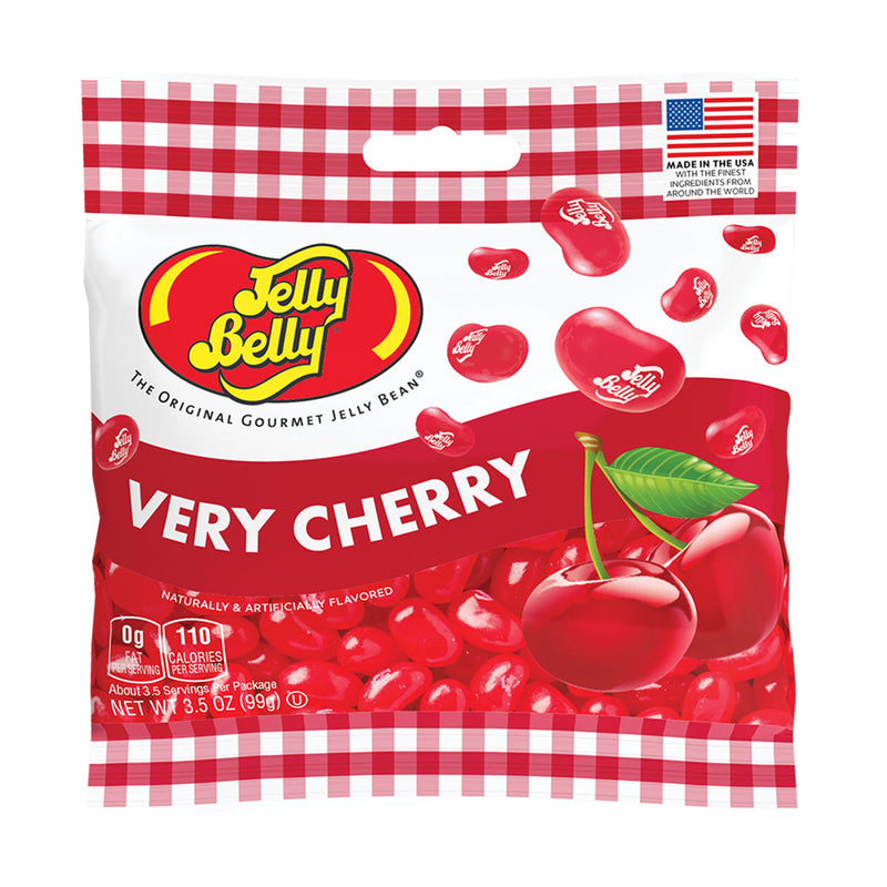 Very Cherry Jelly Beans 3.1 oz Grab & Go Bag
