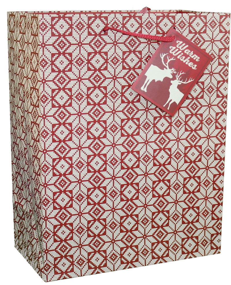 Rustic Christmas Gift Bag - - The Country Christmas Loft