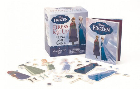 Frozen: Dress Me Up Elsa and Anna: A Magnetic Kit - The Country Christmas Loft