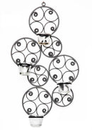 Biedermann Retro Scroll Tealight Sconce, 11 By 19-Inch - The Country Christmas Loft