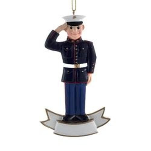 U.S. Marine Corps Soldier Ornament - The Country Christmas Loft