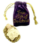 Baby Jesus in Velvet Bag The True Gift of Christmas - The Country Christmas Loft