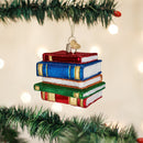Old World Christmas Stack Of Books - The Country Christmas Loft
