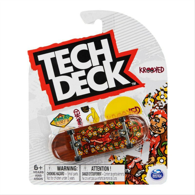 Tech Deck - 96mm Fingerboard - Krooked - Gonzales Sweatpants - The Country Christmas Loft