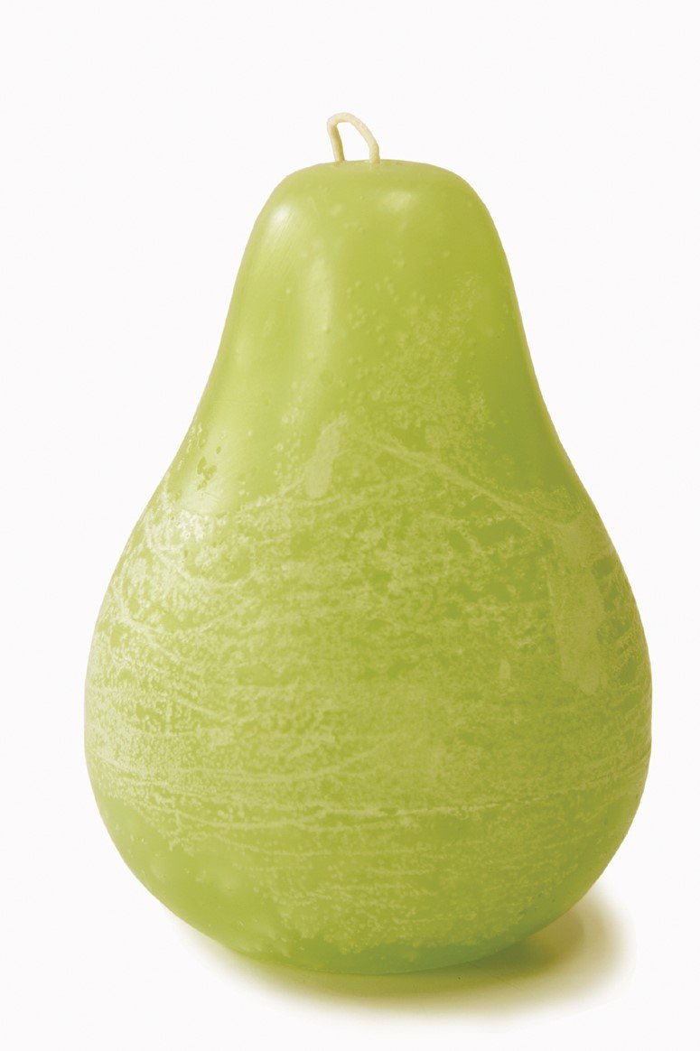 Timber Pear Candle (3" x 4") - Green Grape - The Country Christmas Loft