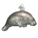 Old World Christmas Manatee Ornament - The Country Christmas Loft