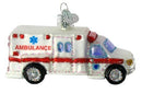 Old World Christmas Ambulance - The Country Christmas Loft