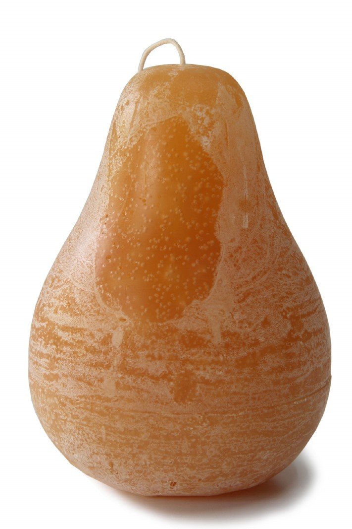 Timber Pear Candle (3" x 4" ) - Brown Sugar - The Country Christmas Loft
