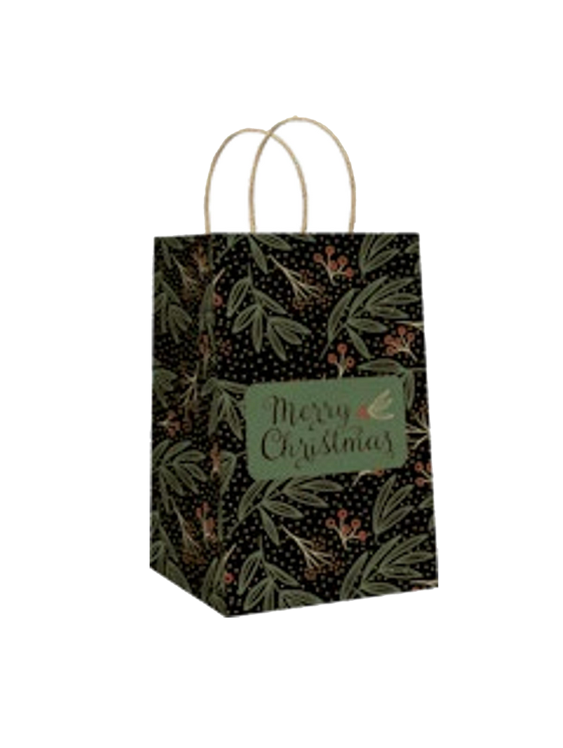 Holiday Jr Cub Kraft Gift Bags - - The Country Christmas Loft