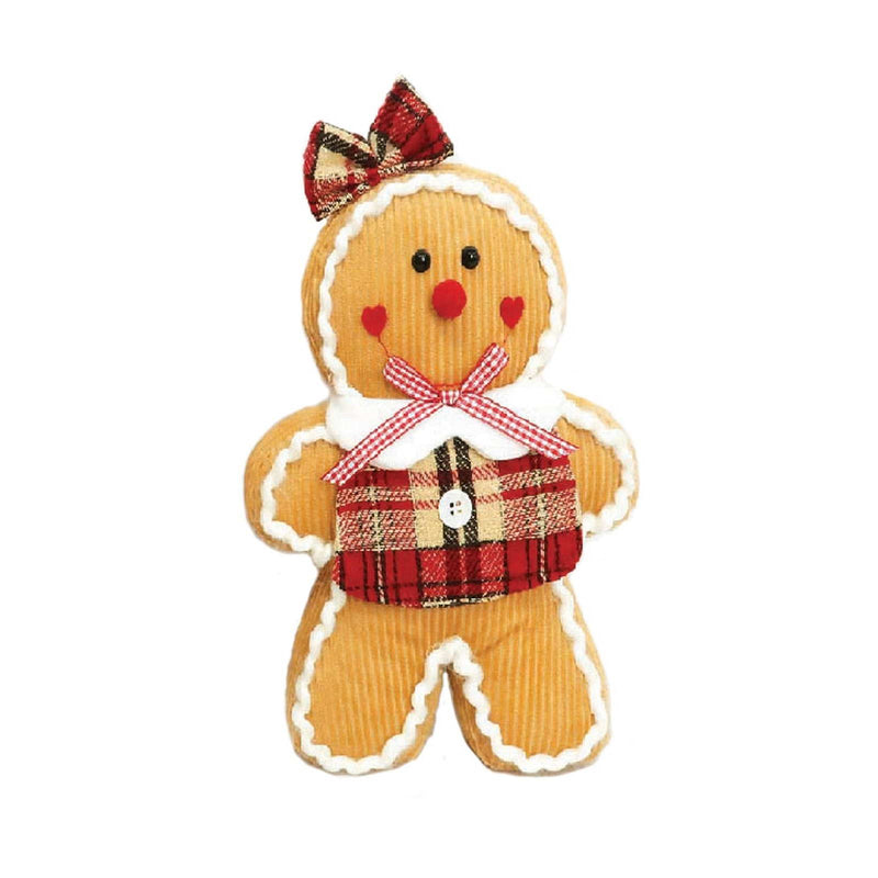 Santa's Workshop 11 Inch Gingerbread Girl - The Country Christmas Loft