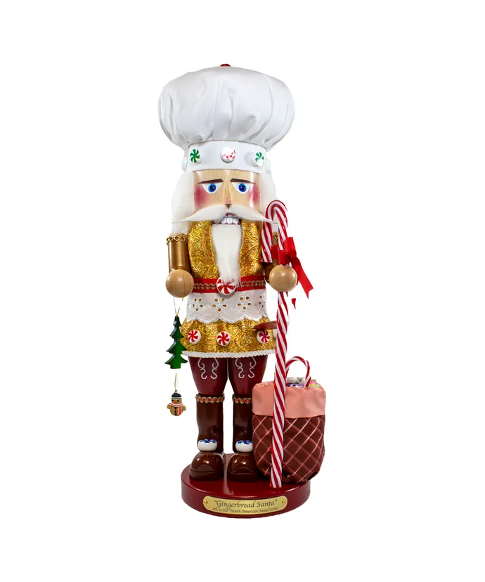 Steinbach Gingerbread Chef Santa Nutcracker - 19 Inch